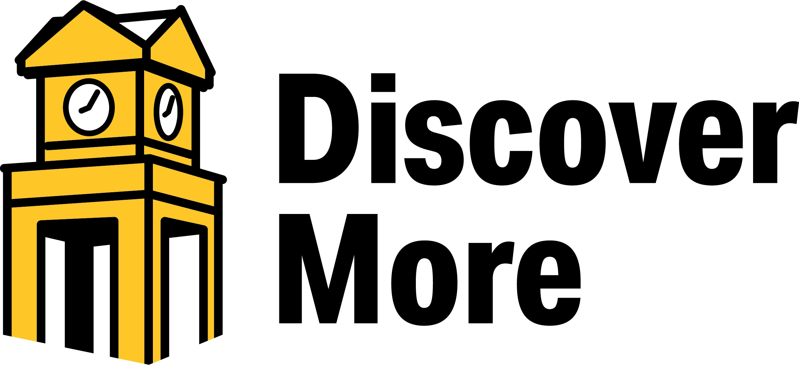 A golden clock tower with