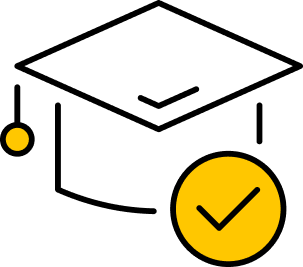 Icon of a graduation cap