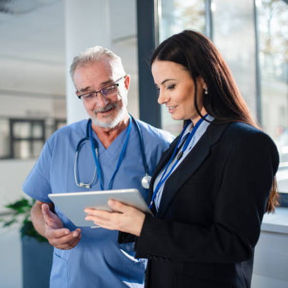 hospital administrator team