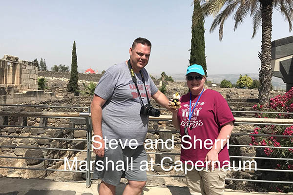 Steve and Sherri Marshall at Capernaum