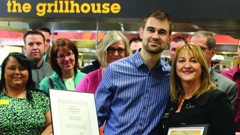 Scott Lassen and Pam Klaus