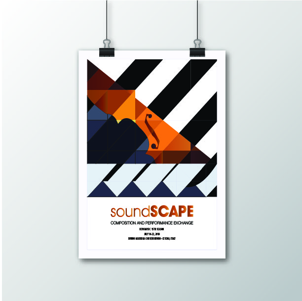 “soundSCAPEPoster” by Jordan Butler, BFA Graphic Design Jordan Butler