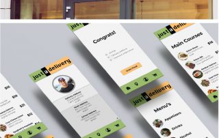 Identity and mobile UI design.