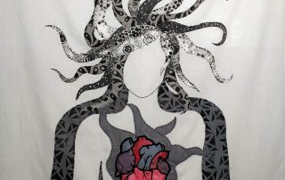 Michelle Montieth, Untitled. Fibers collage.