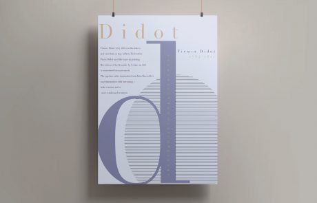 Didot Poster