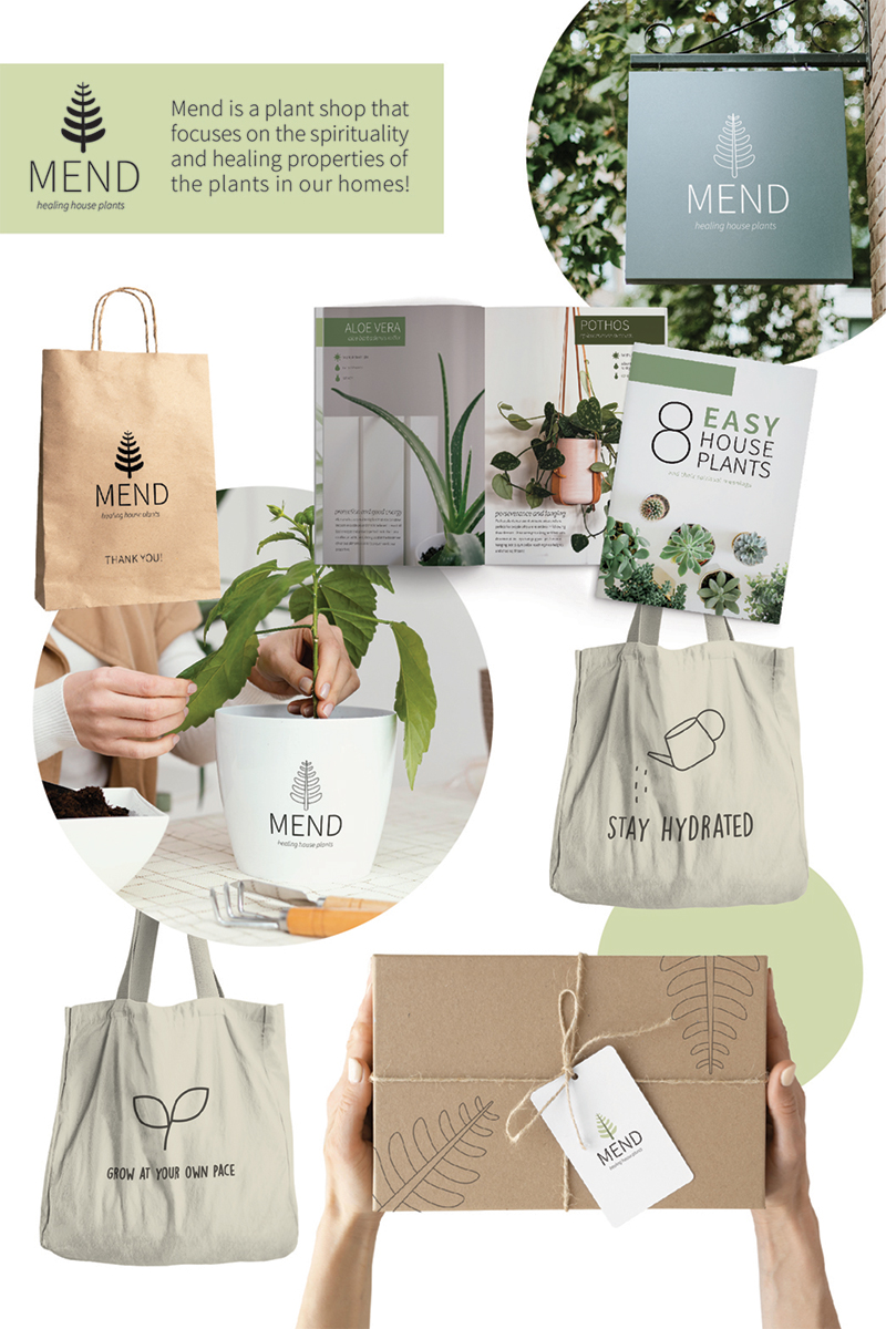 Mend Identity & Packaging Design