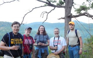 DSCN0155 Research group on an overlook