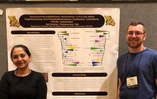 Dr. Roy and Student at Conference