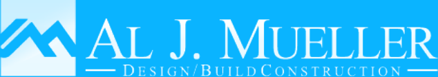 Al J Mueller Design/Build Construction Logo Al J Mueller Design/Build Construction Logo