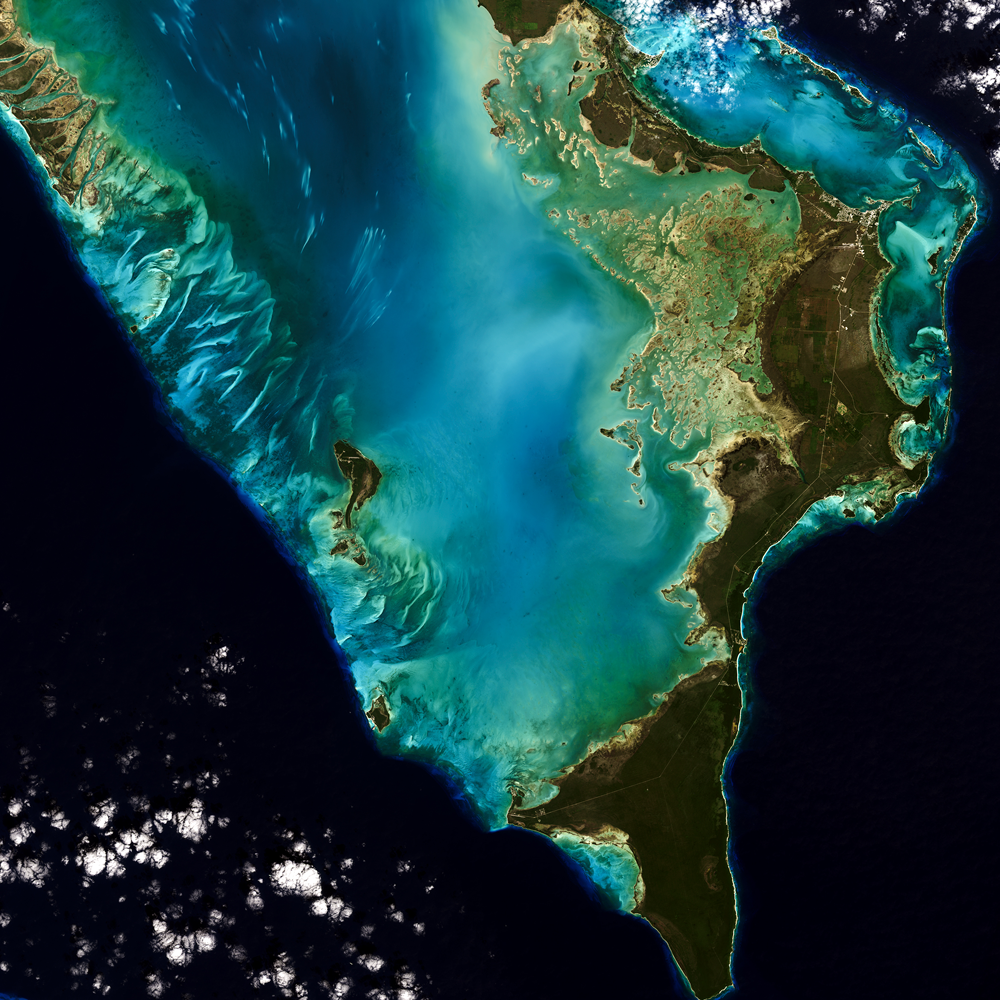 Landsat Image of the Bahamas