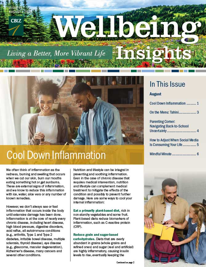 Wellbeing Insights Newsletter