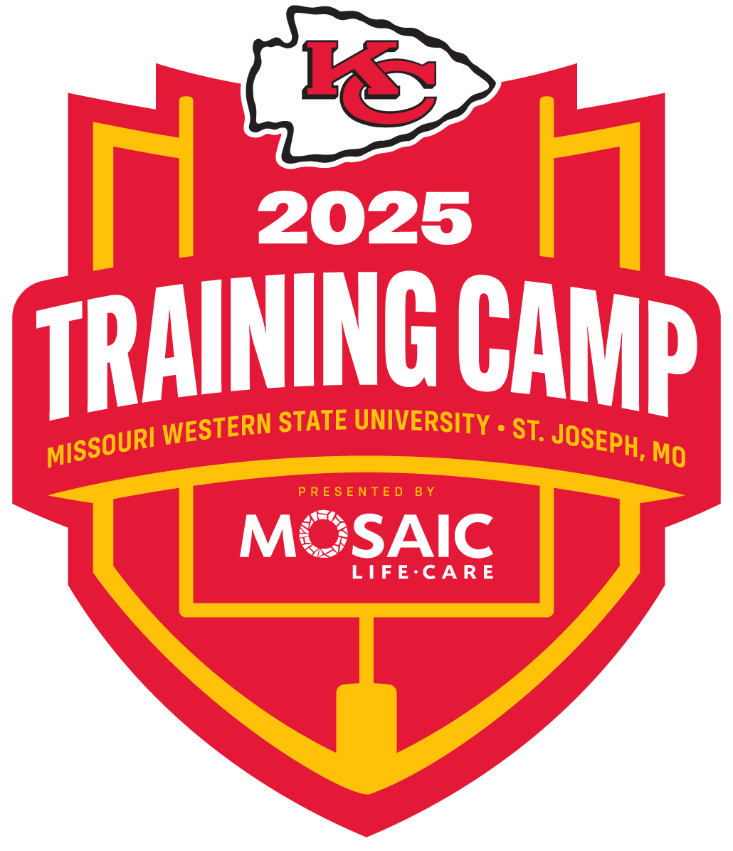 Training Camp Shield 2025 Primary logo in full color for use on a variety of backgrounds.