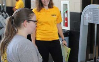training at baker fitness center
