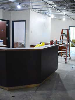 Center for excellence in applied healthcare learning construction