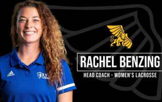 a portrait of rachel benzing with her name written on it