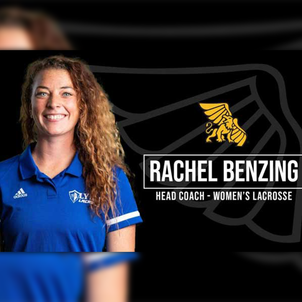a portrait of rachel benzing with her name written on it