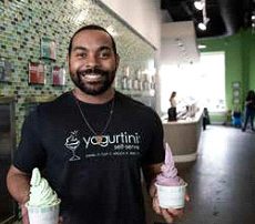 Isaac Collins yogurtini