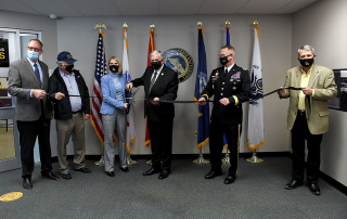 military center ribbon cutting