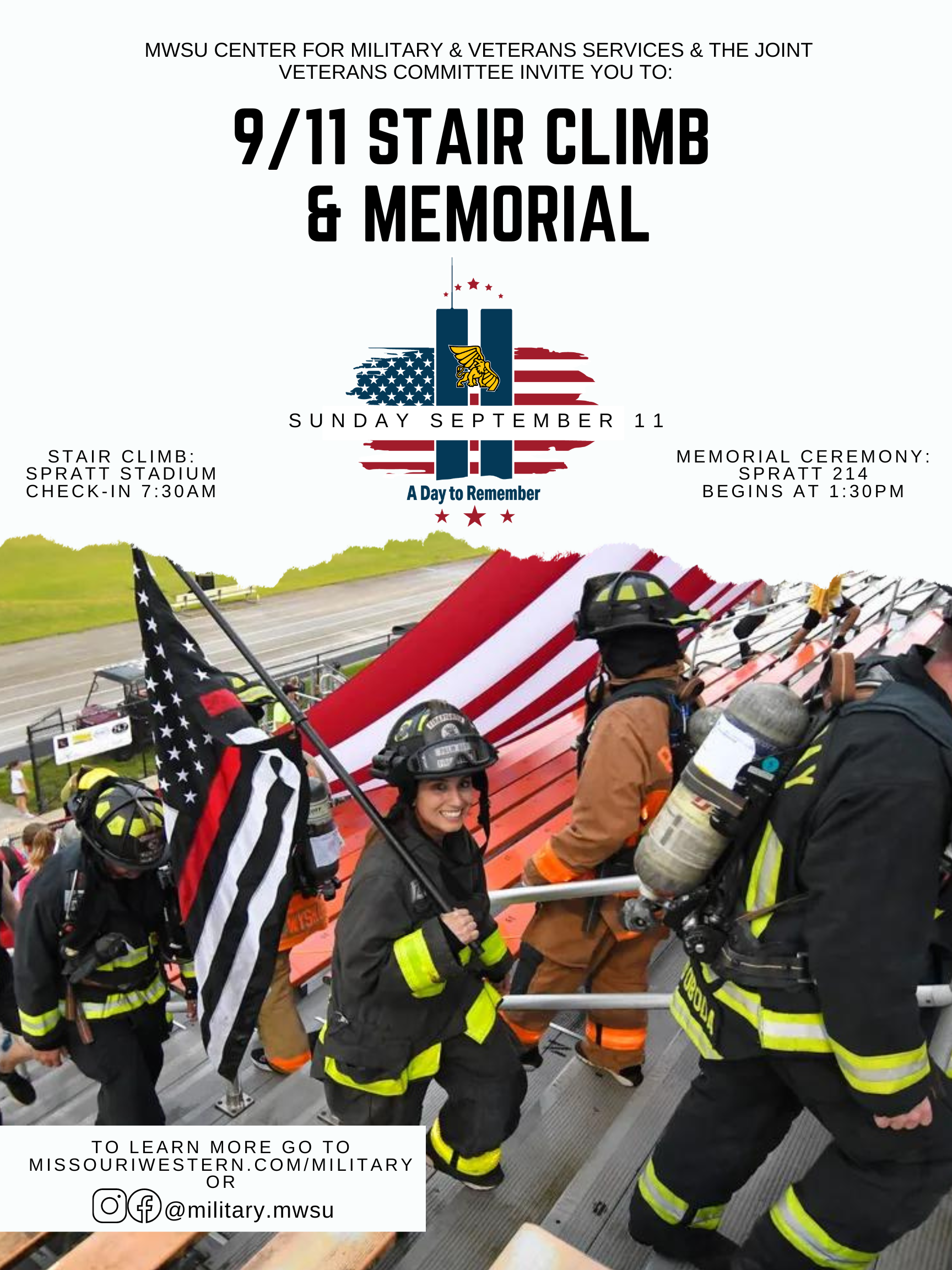 9-11 Stair Climb and memorial