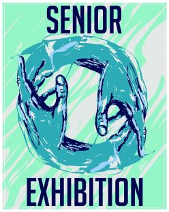 postcard design by MWSU senior Ben Hart