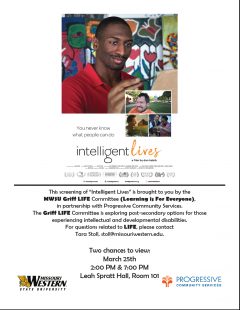 Intelligent Lives poster 