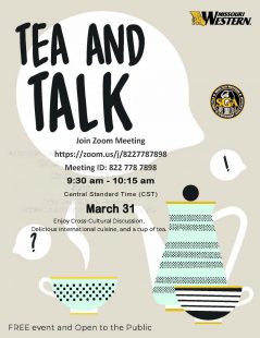 tea and talk poster