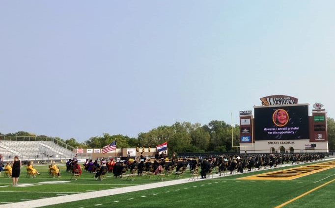 spring 2020 mwsu commencement spratt stadium