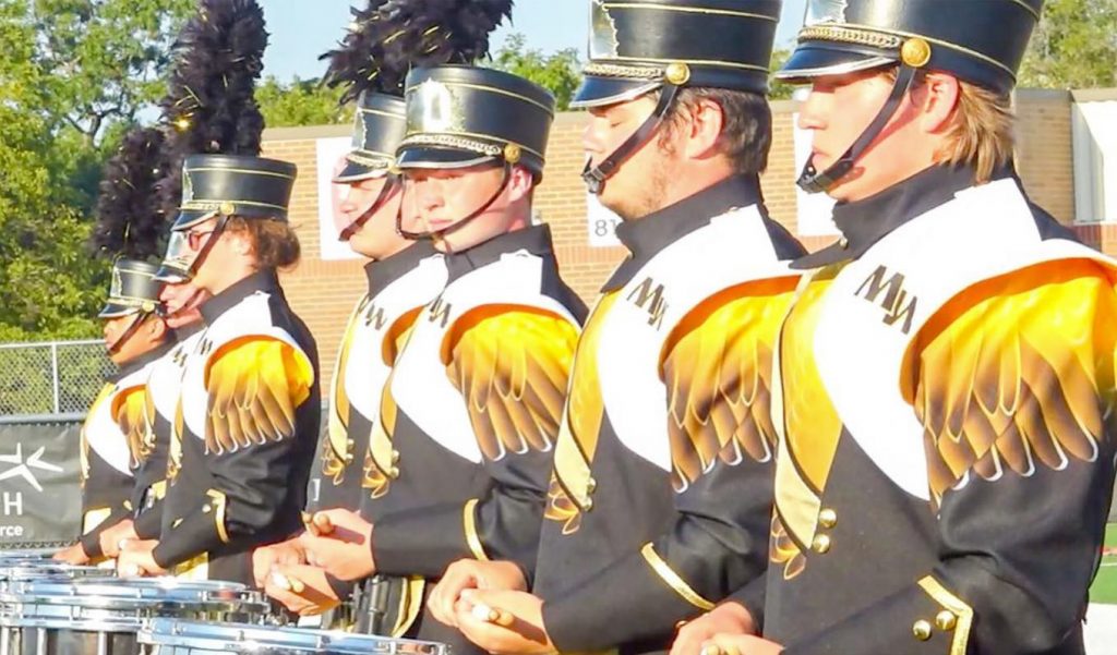 golden griffon marching band drumline