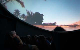 audience in planetarium