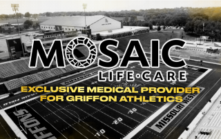 mosaic life care exclusive medical provider for griffon athletics