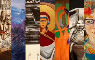 images from seven paintings