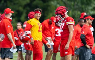 mahomes and kelce at missouri western