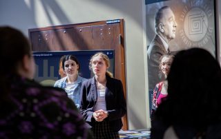 students present research