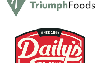 triumph foods daily's premium meats logos