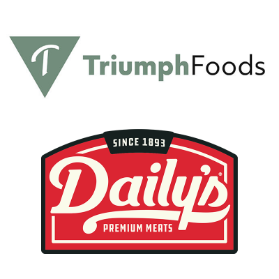 triumph foods daily's premium meats logos
