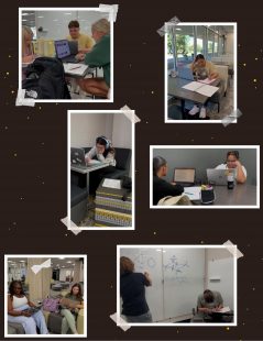 students in renovated MoWest library