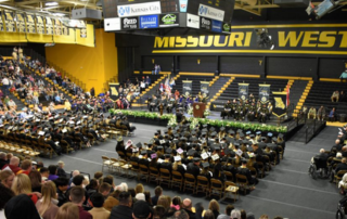 Winter Commencement in Looney Fieldhouse