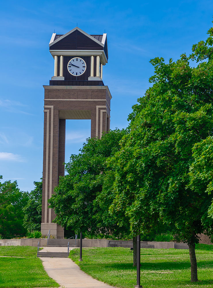 Clocktower on campus