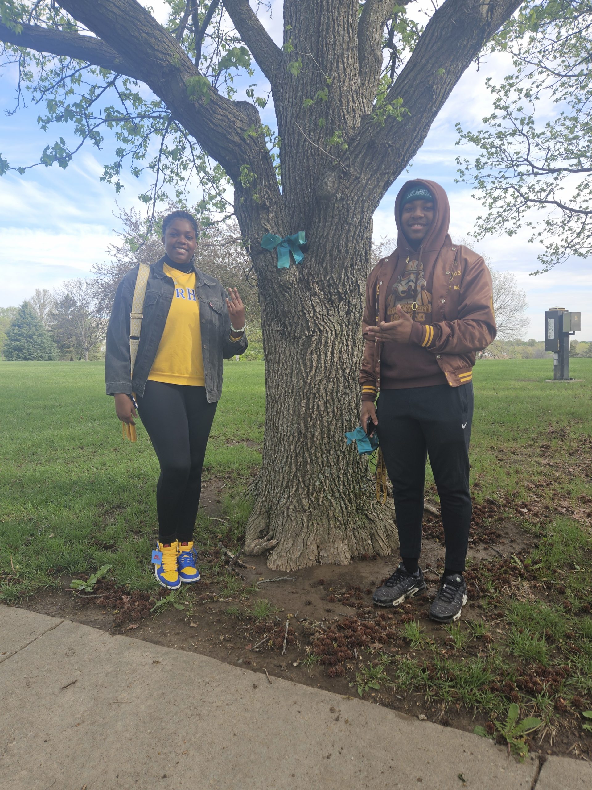 Sexual Assault Awareness Month: Ribbons Across Campus SAAM