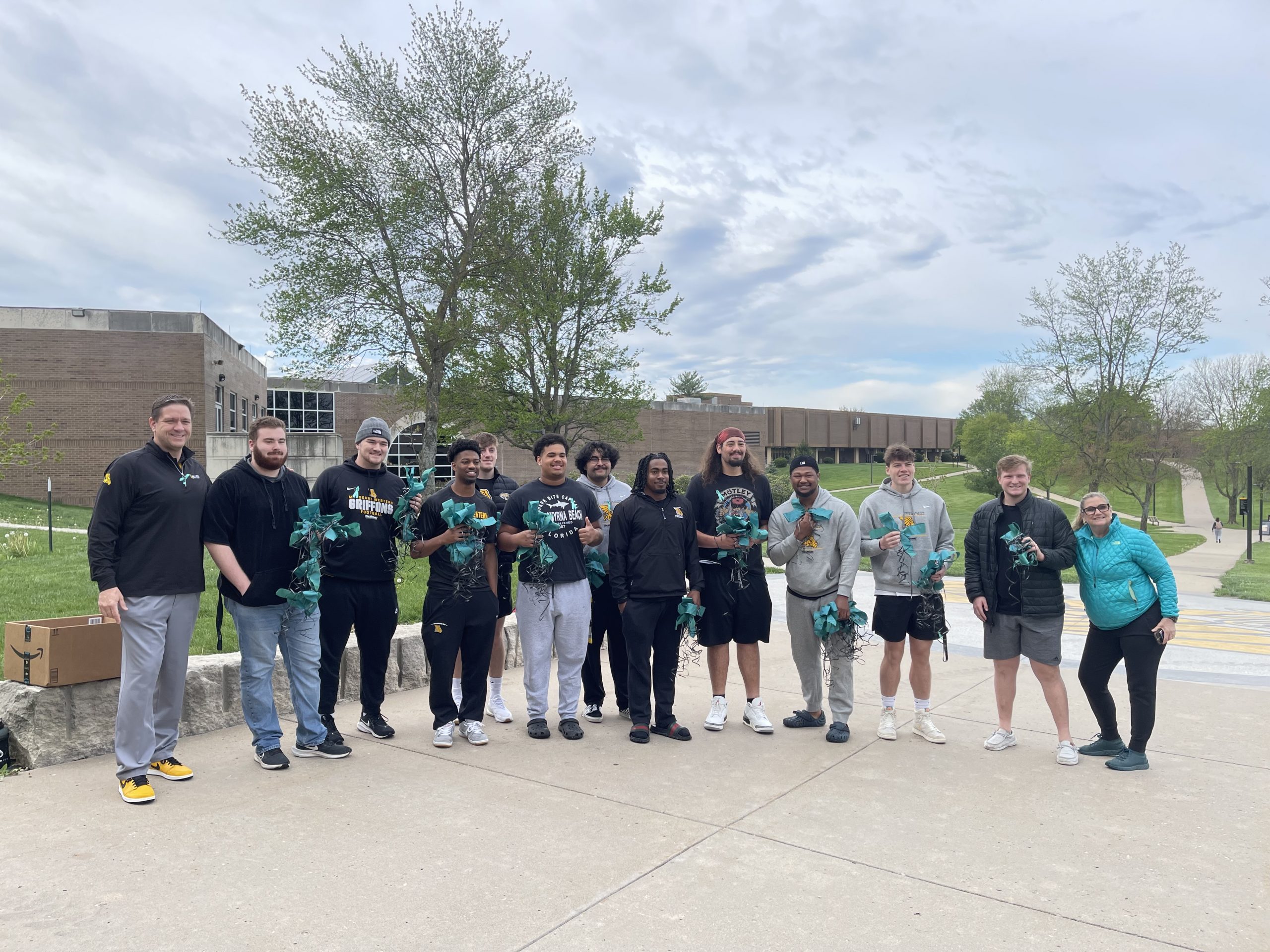 Sexual Assault Awareness Month: Ribbons Across Campus SAAM