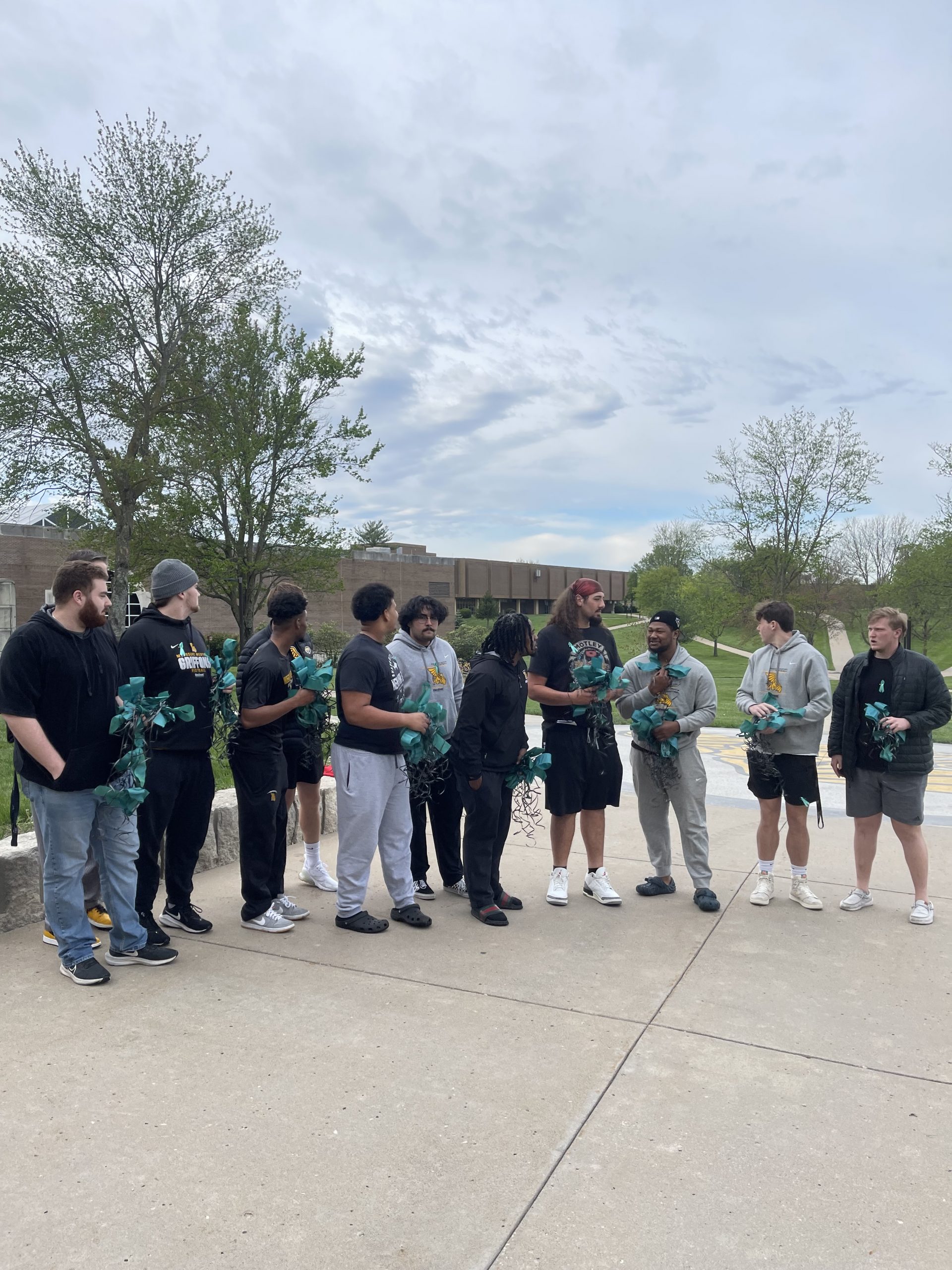 Sexual Assault Awareness Month: Ribbons Across Campus SAAM