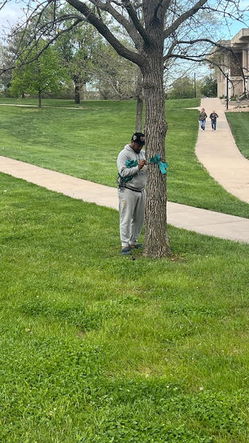 Sexual Assault Awareness Month: Ribbons Across Campus SAAM