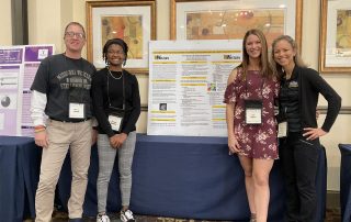 Student presentation group photo