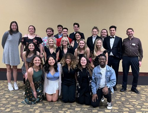 Society for Collegiate Journalists inducts new members, recognizes graduating seniors