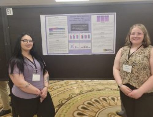 Students present psychology research in Chicago