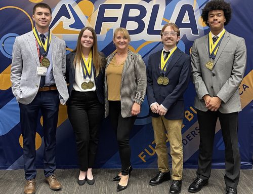Collegiate FBLA Students Compete at State Leadership Conference