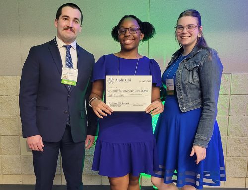 Collaborative Research Team Wins at Alpha Chi National Convention