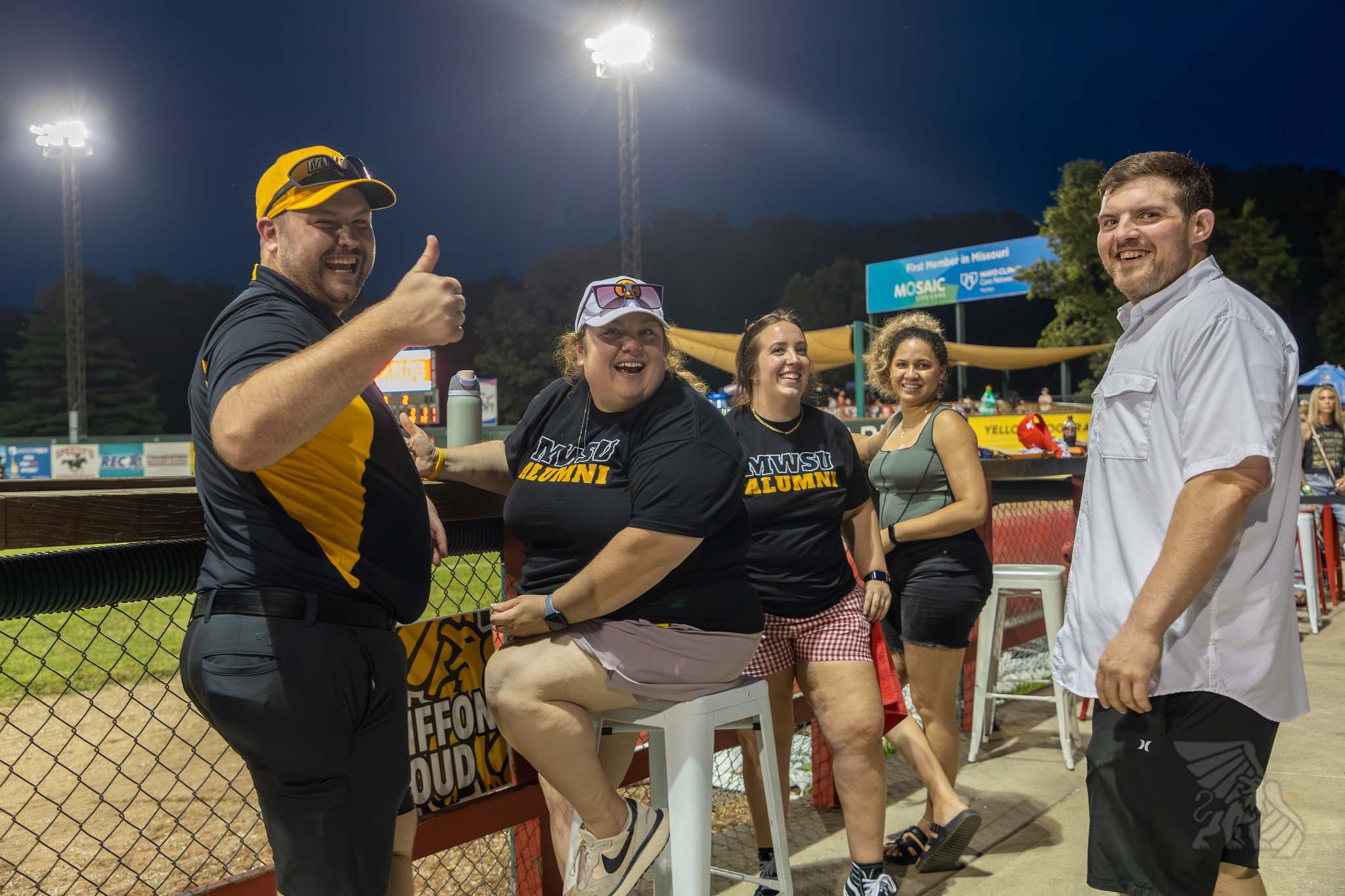 Night at the Mustangs