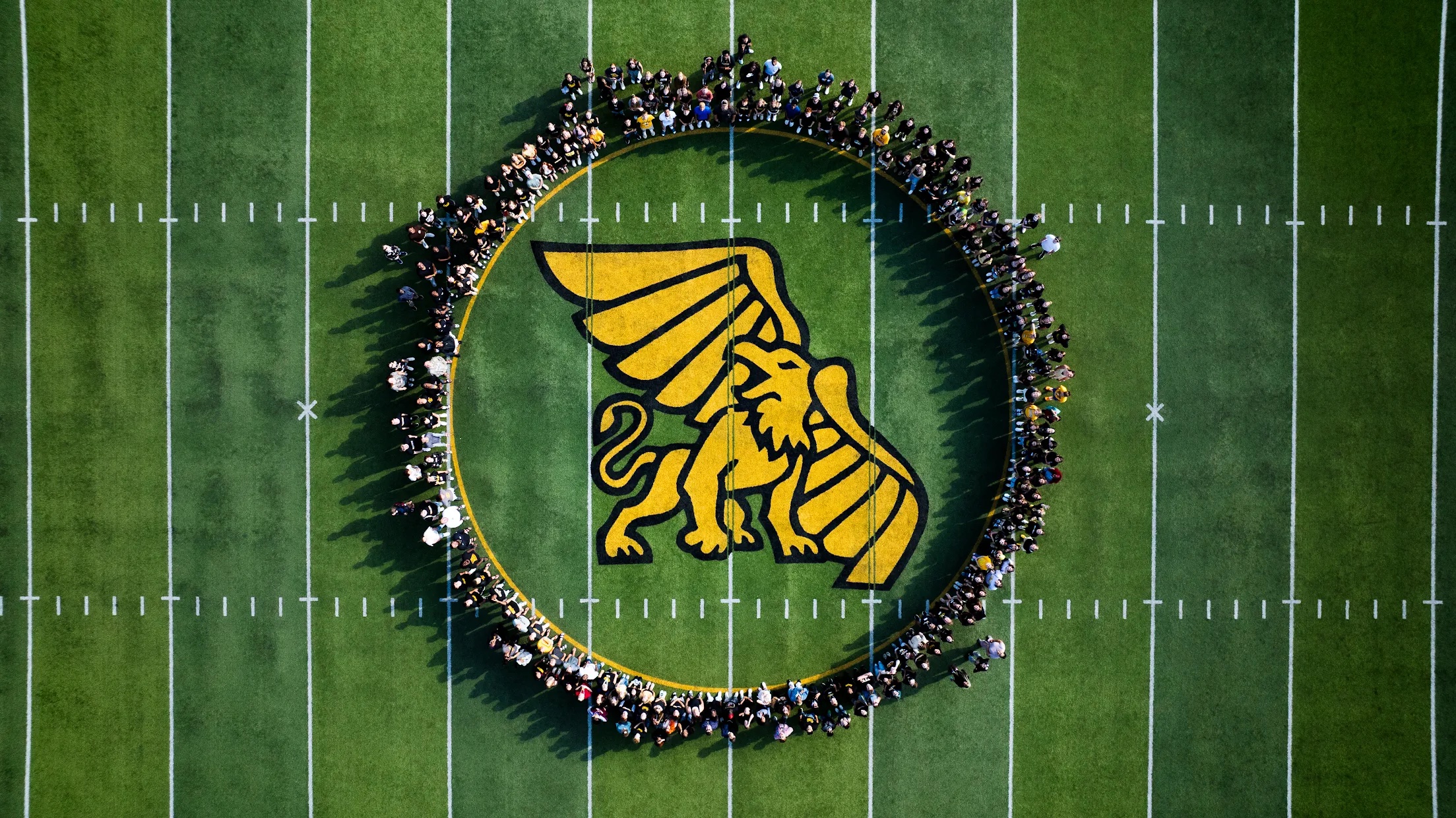 Aerial Shot of the Class of 2030