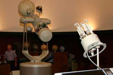 Inside the MWSU planetarium